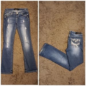 Twentyone black slim boot jeans